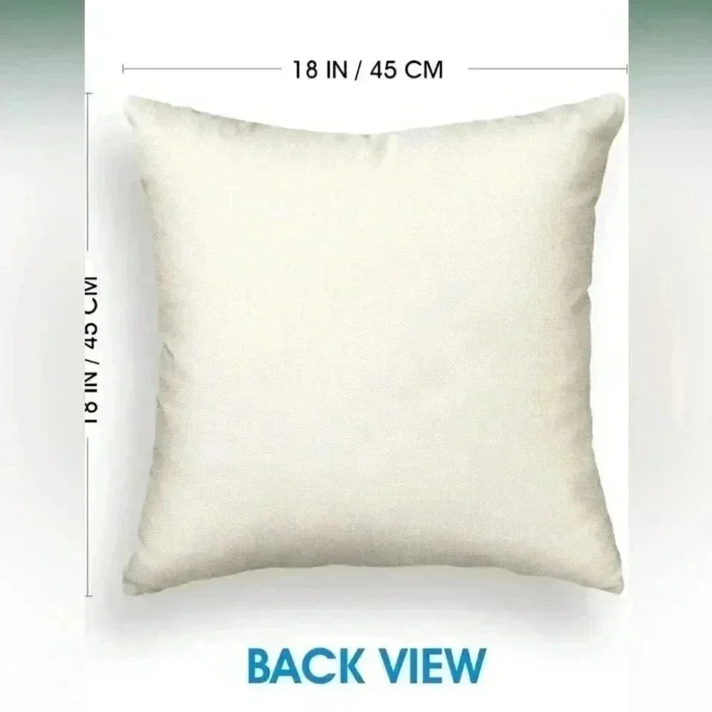 Christmas Throw Pillow Cover, 18 x 18 Inch